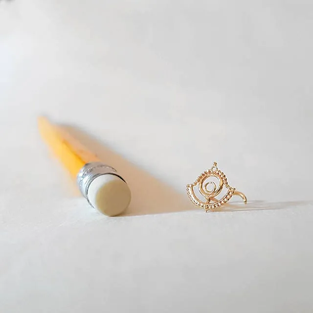 14k Gold Gold Stud Earrings | Parvati