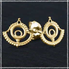 14k Gold Gold Stud Earrings | Parvati