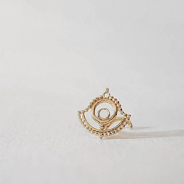 14k Gold Gold Stud Earrings | Parvati