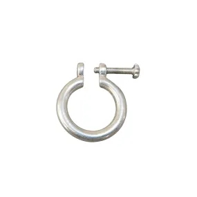 19.5 mm 925 Sterling Silver Horseshoe Clasp