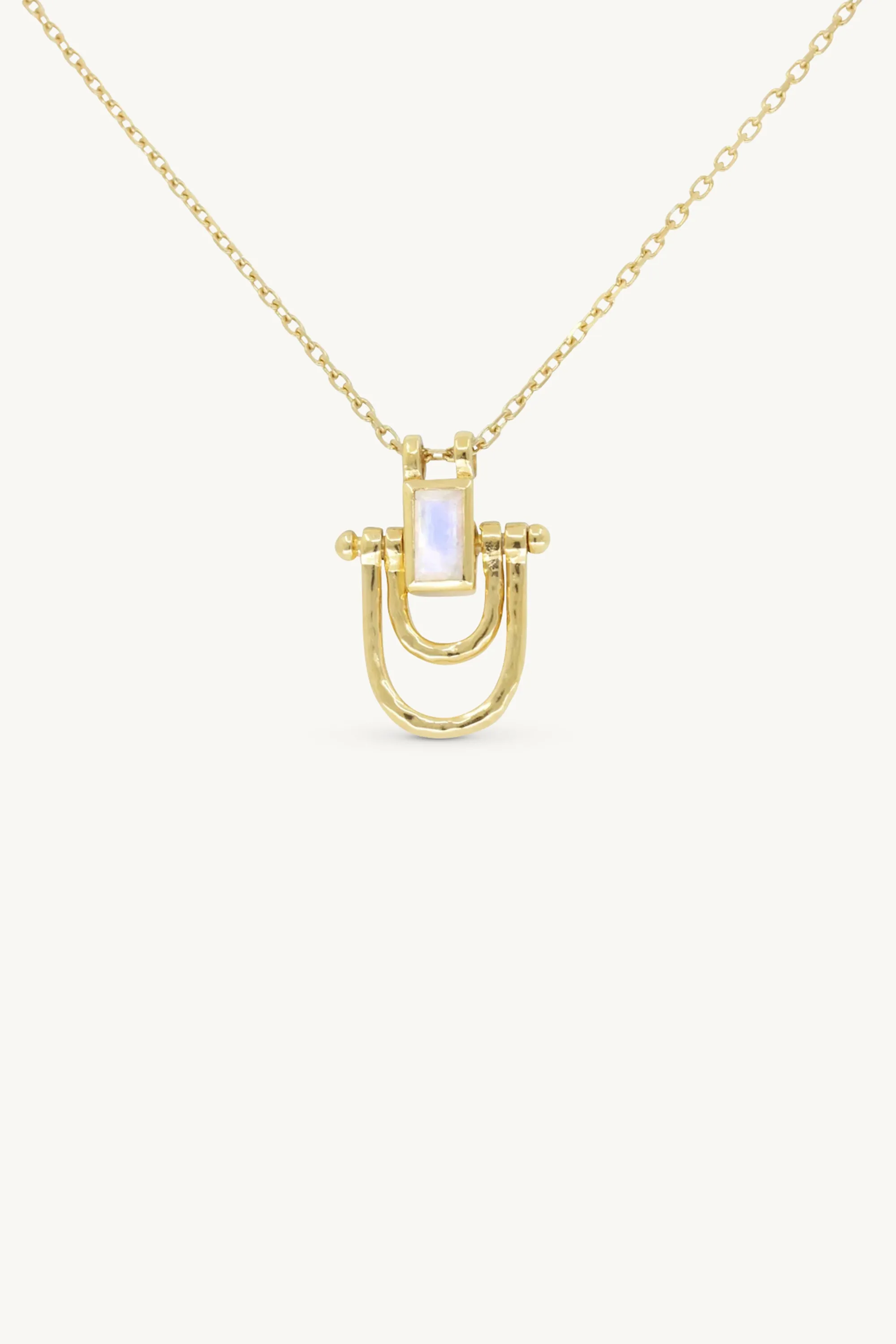 Allegra Moonstone Gold Necklace