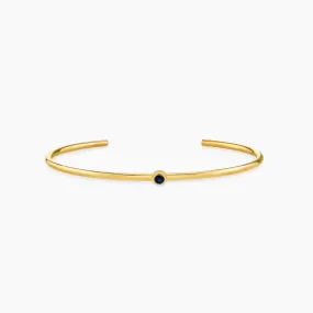 Amare Wear Black Onyx Handcuff Bracelet