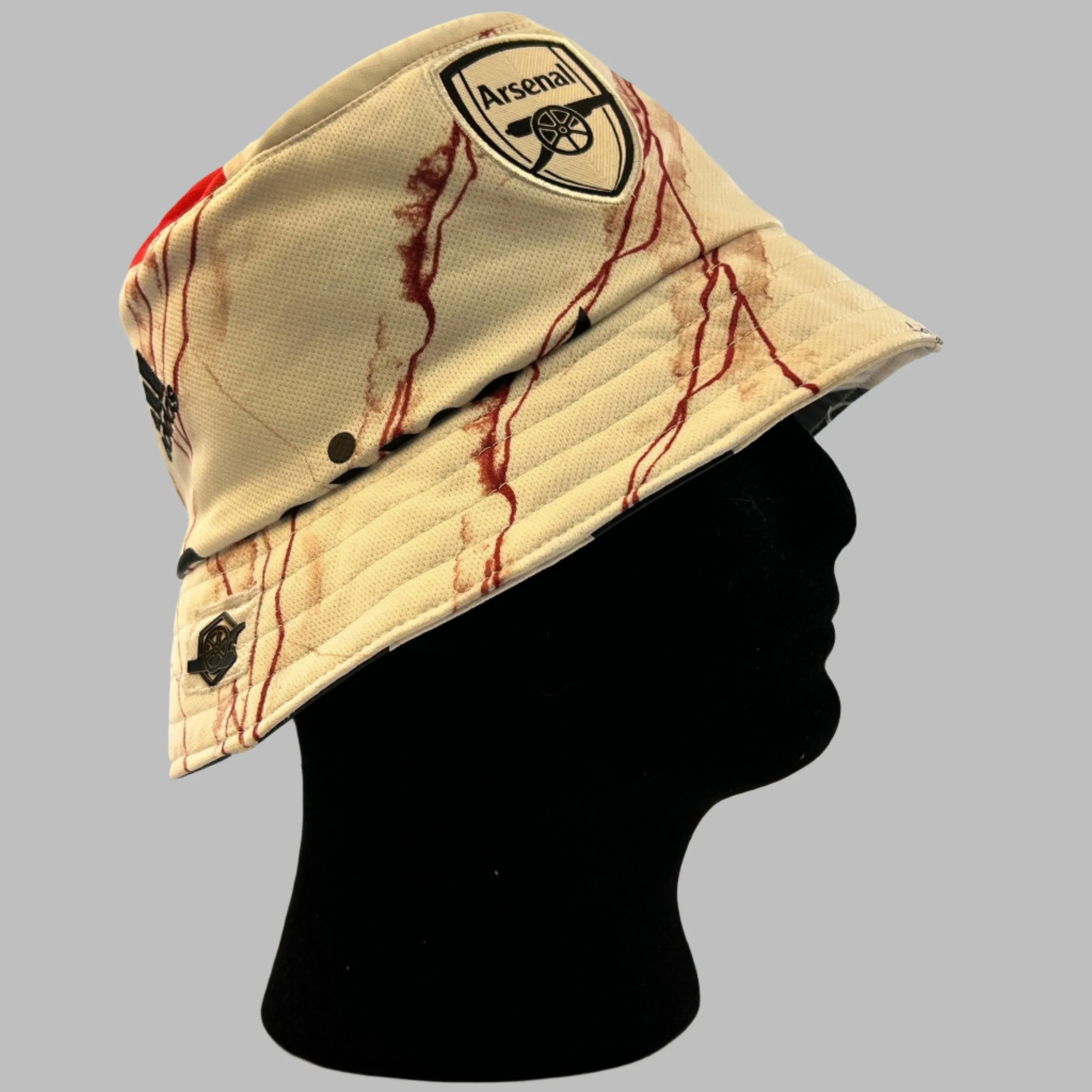 Arsenal 2021/2022 Upcycled Away Shirt Bucket Hat