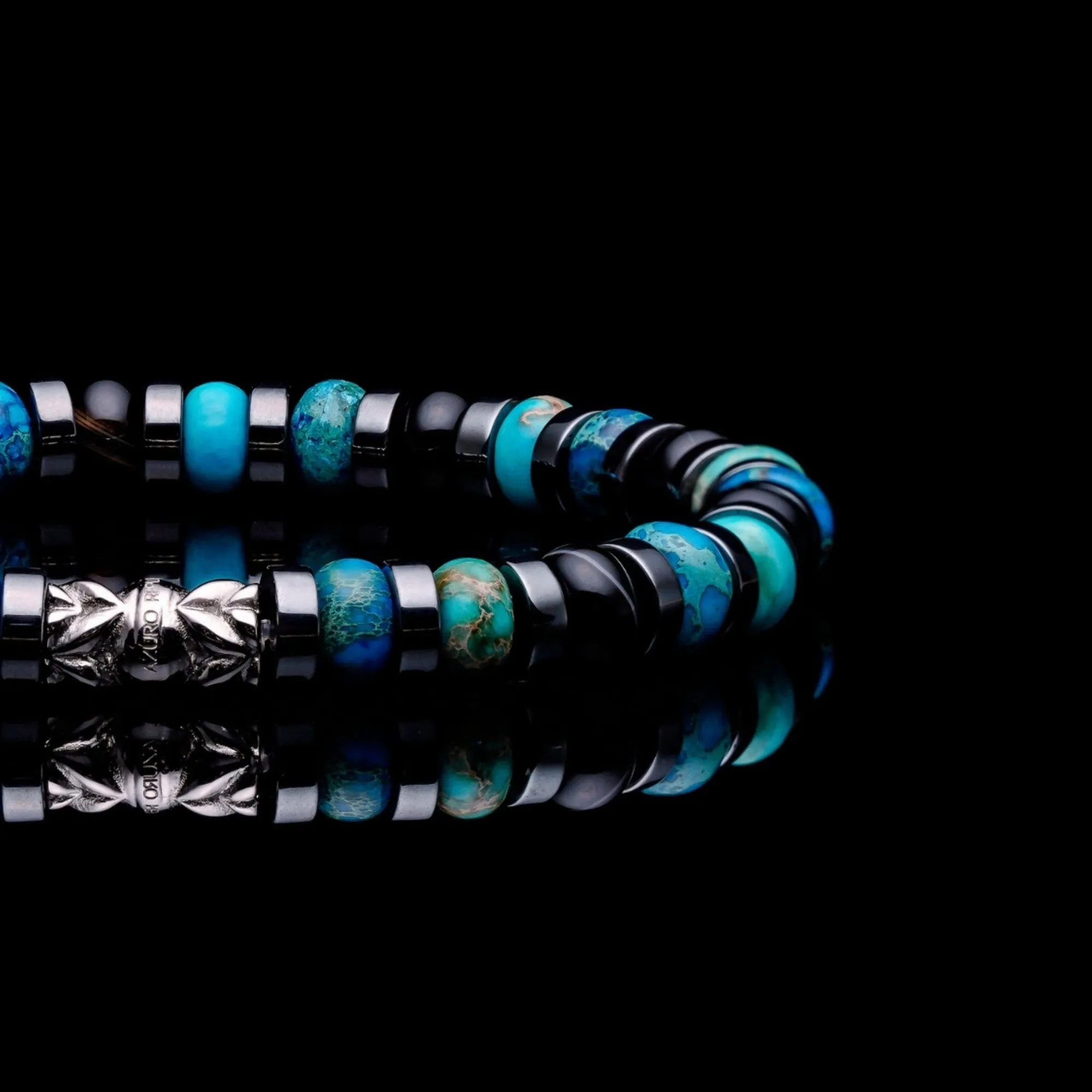 Avatar | Turquosie, Green Jasper Beaded Bracelet