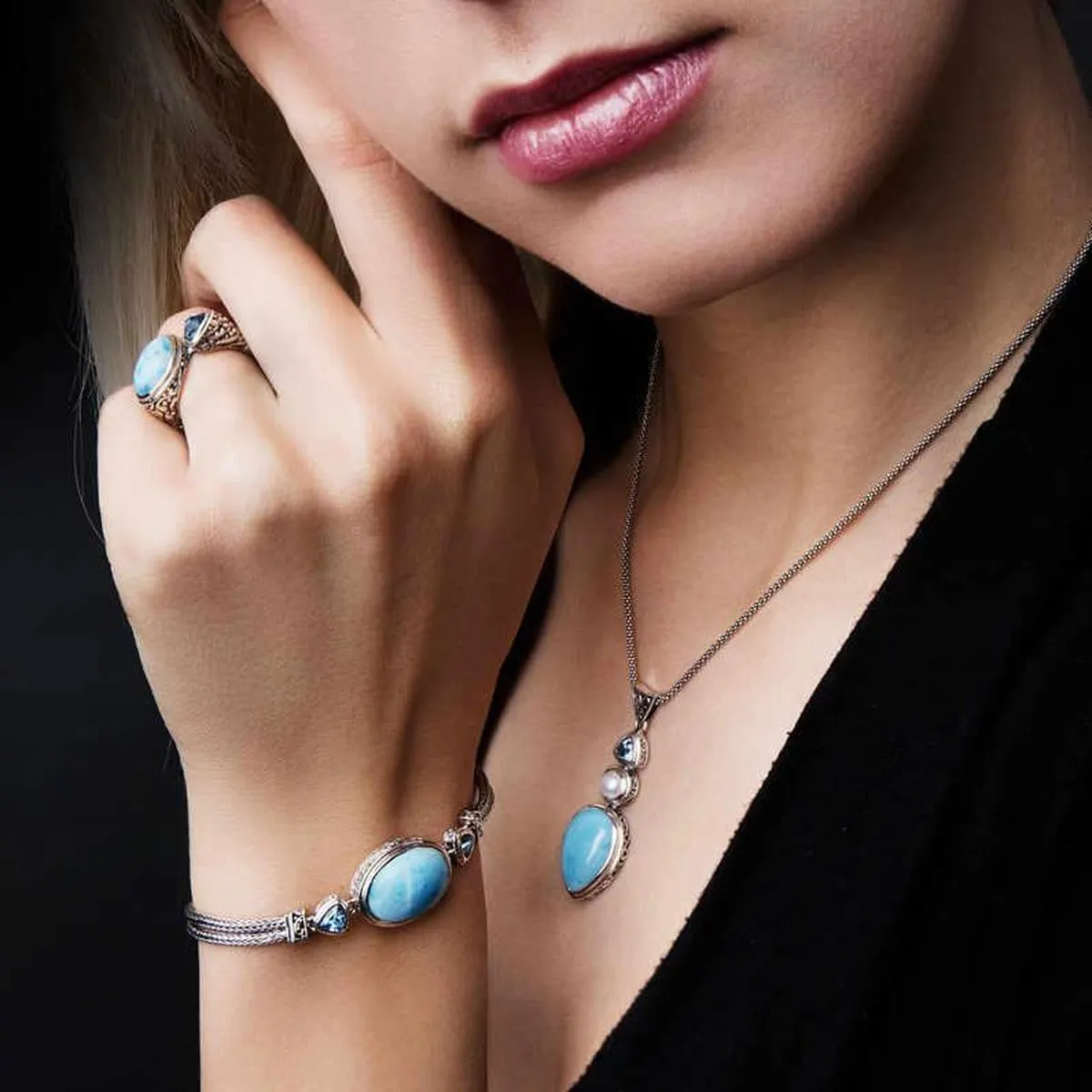 Azure Pear Bracelet - Bazur0P-00