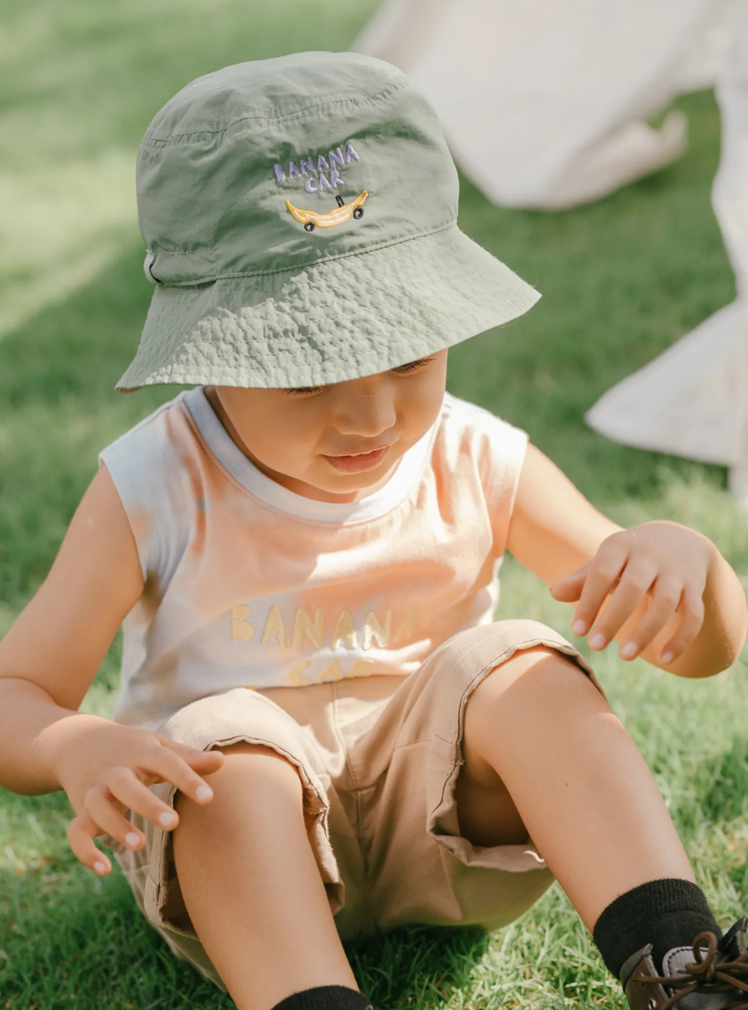 Banana Car Pocket Bucket Hat