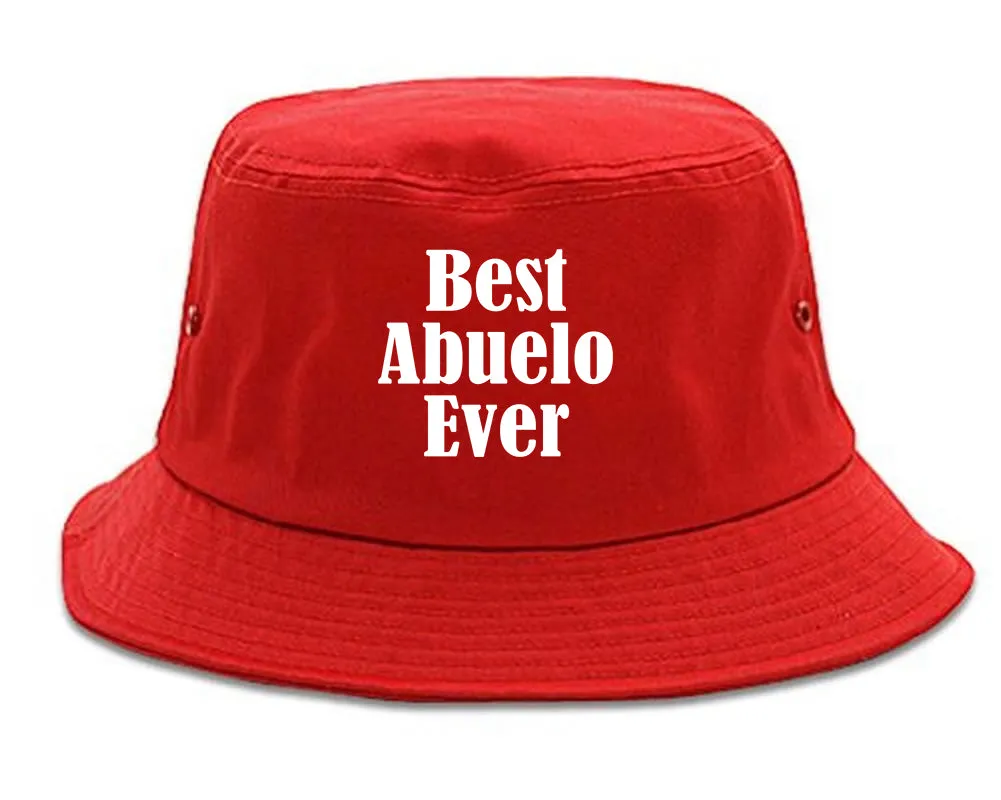 Best Abuelo Ever Grandpa Spanish Fathers Day Mens Bucket Hat