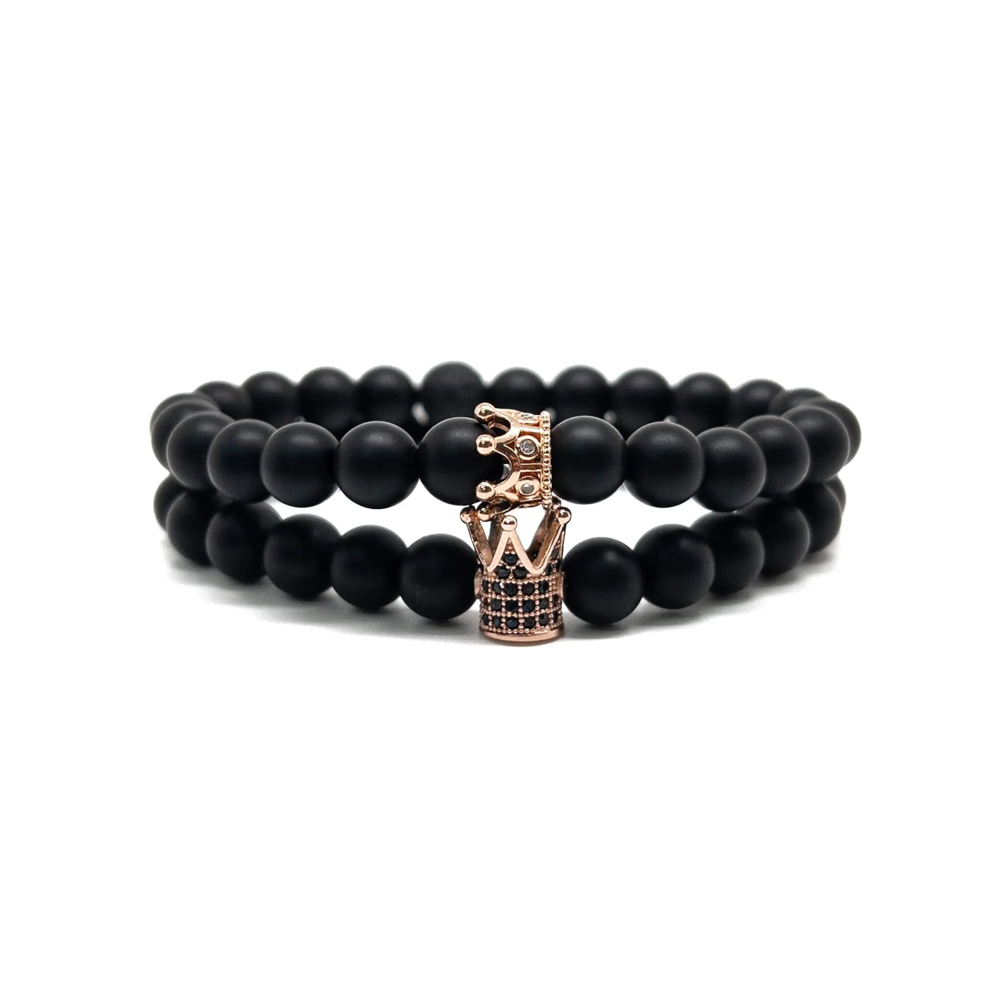 Black King And Queen Bracelets