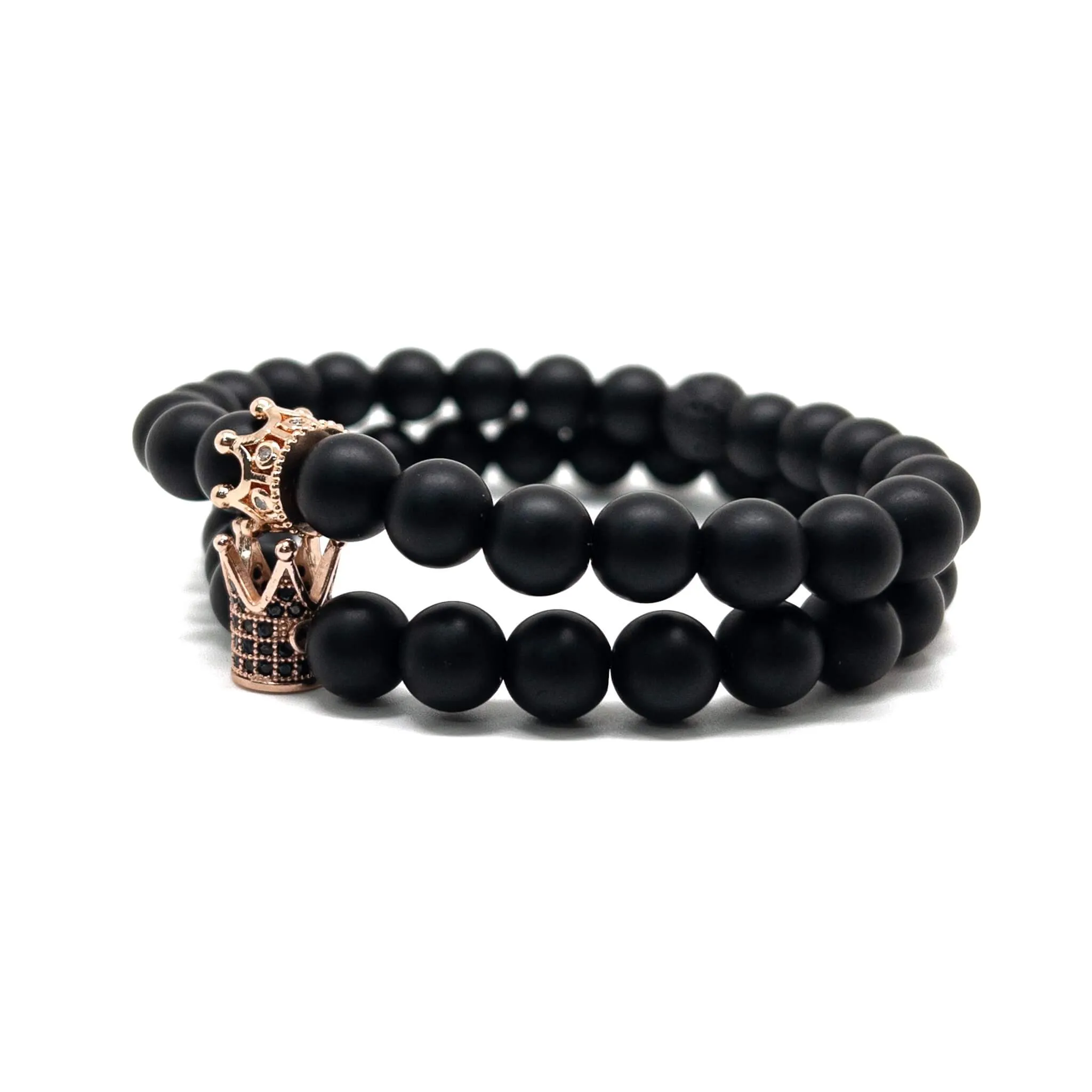 Black King And Queen Bracelets