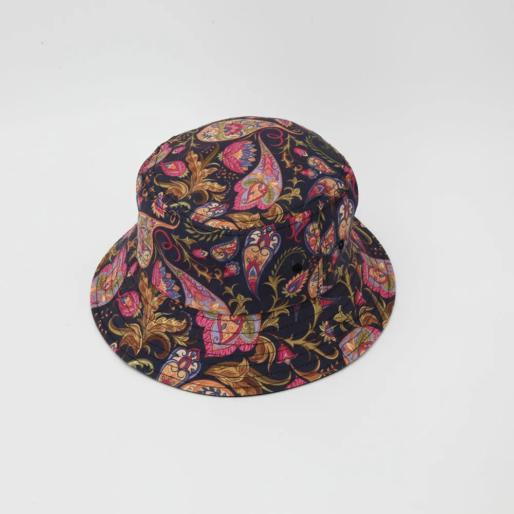 Blue Paisley Sensation Bucket Hat