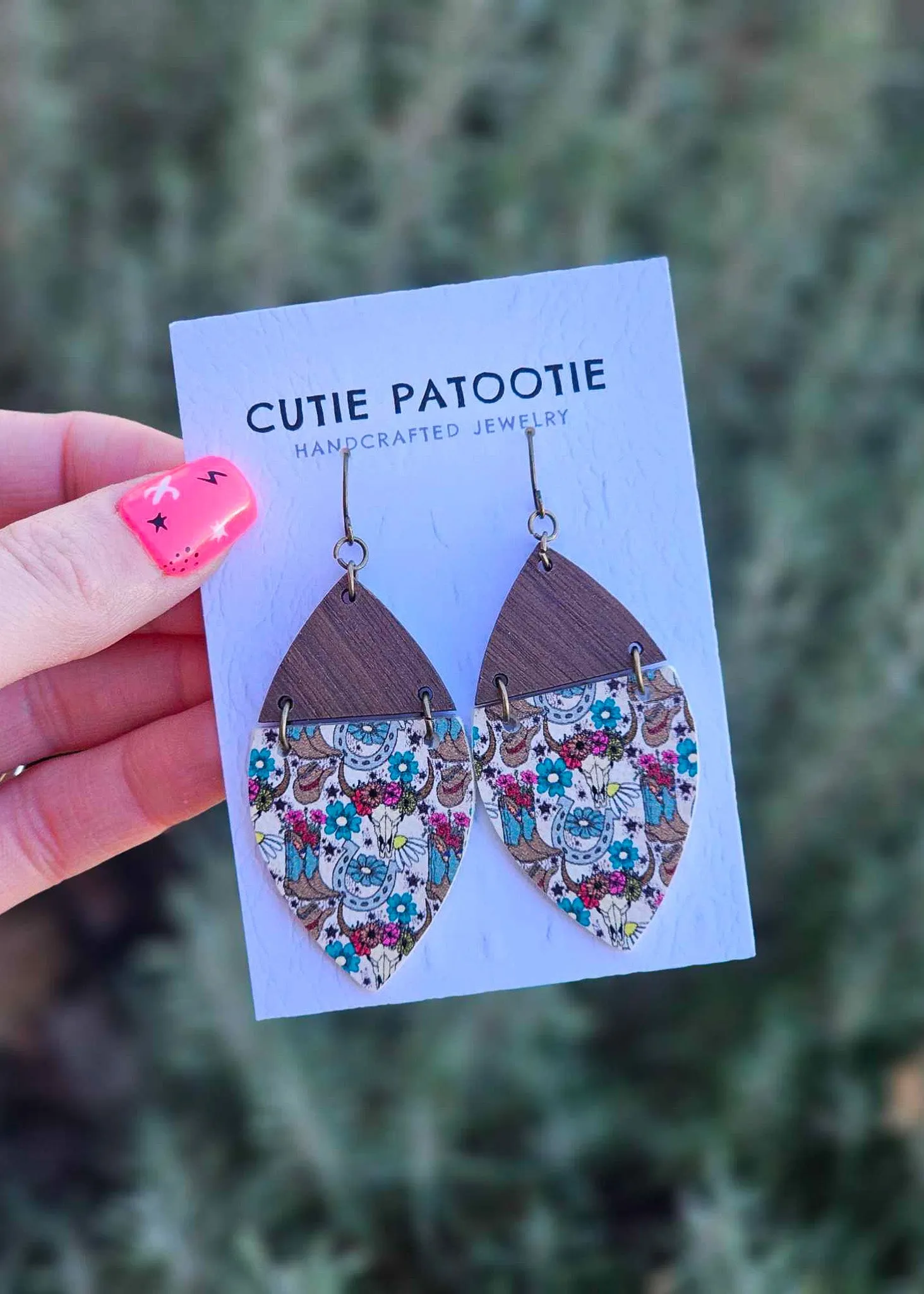 Boho Cowgirl Handcrafted Earrings