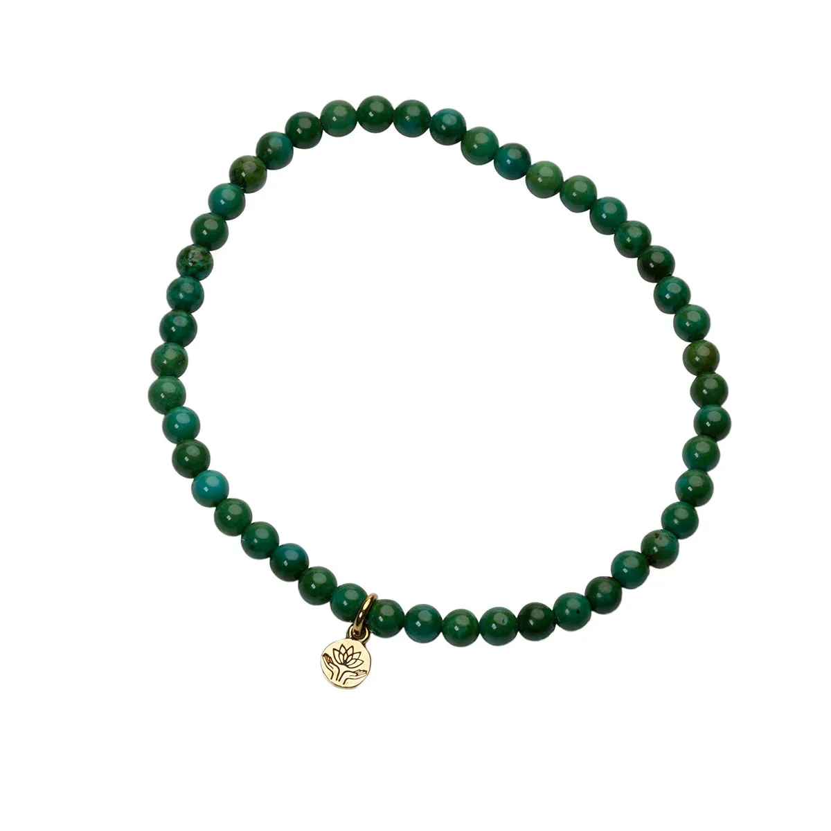 Bracelet - Healing Gem Green Howlite