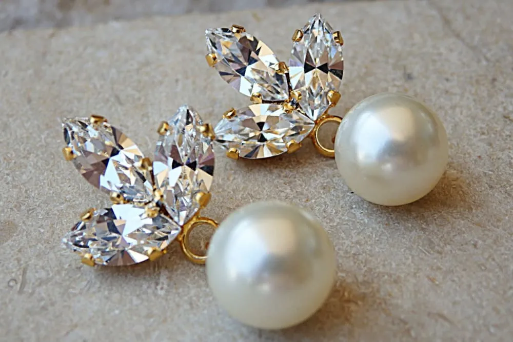 Bridal Pearl Earrings