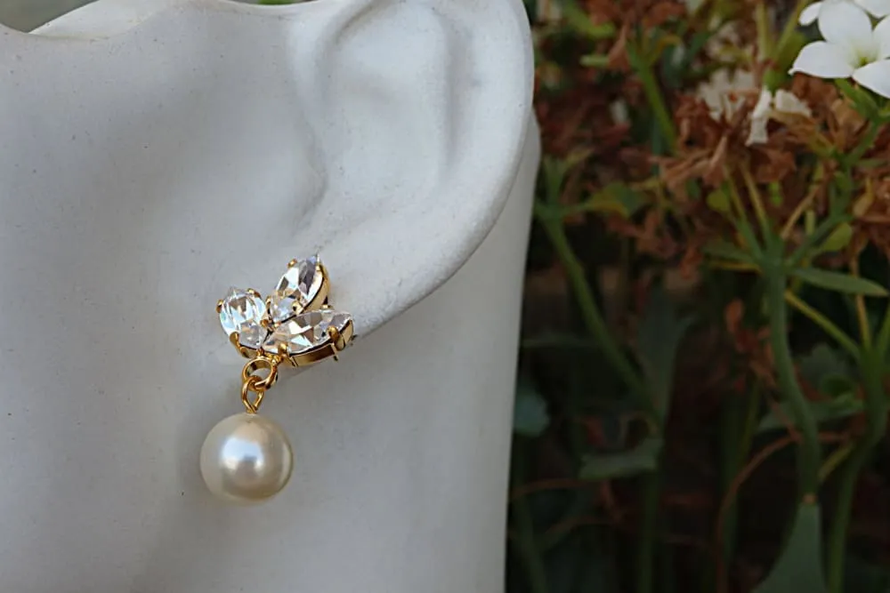 Bridal Pearl Earrings