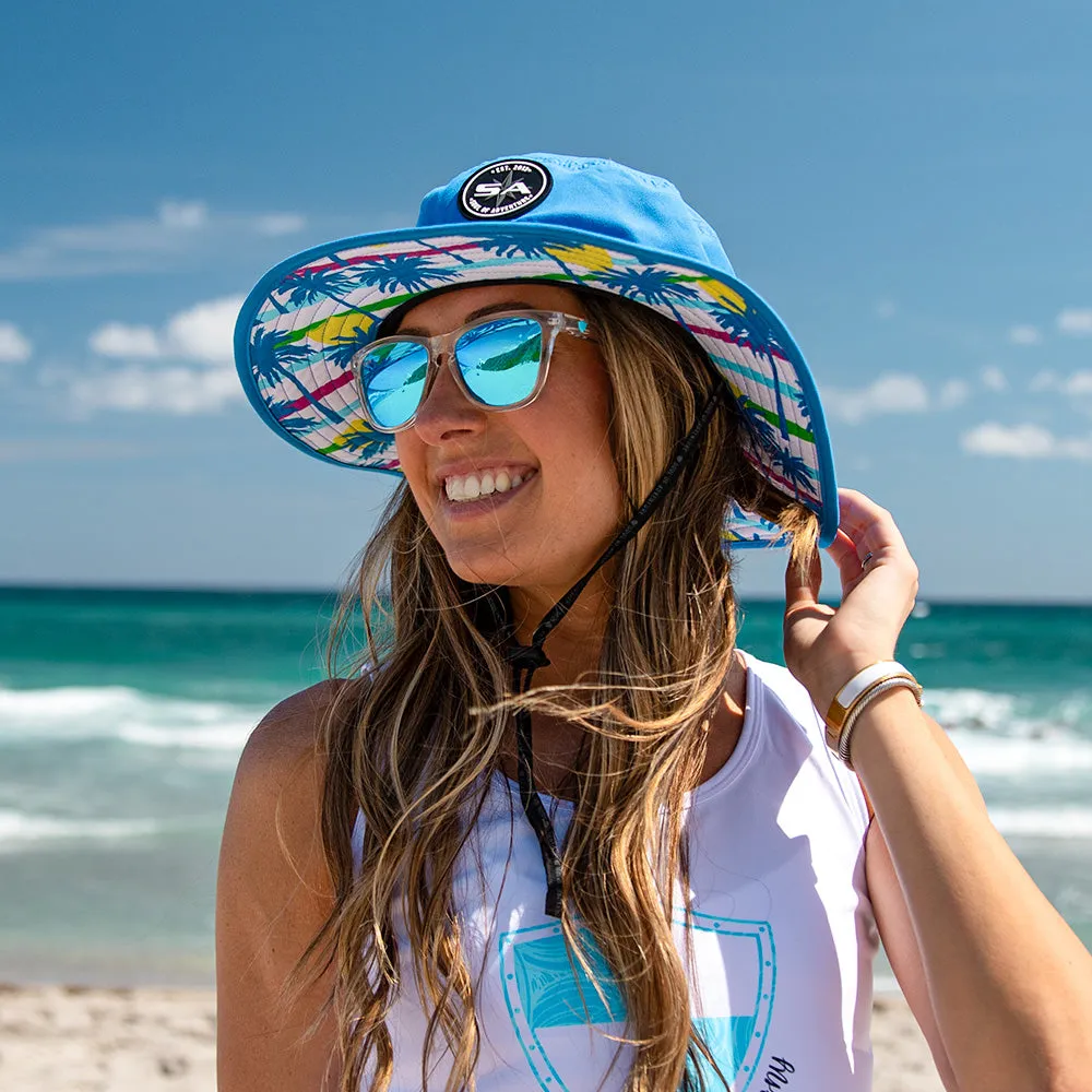 Bucket Hat | Neon Palms