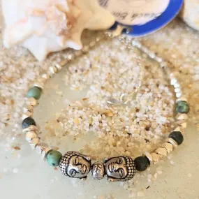 BUDDHA - TURQUOISE HILLTRIBE BRACELET