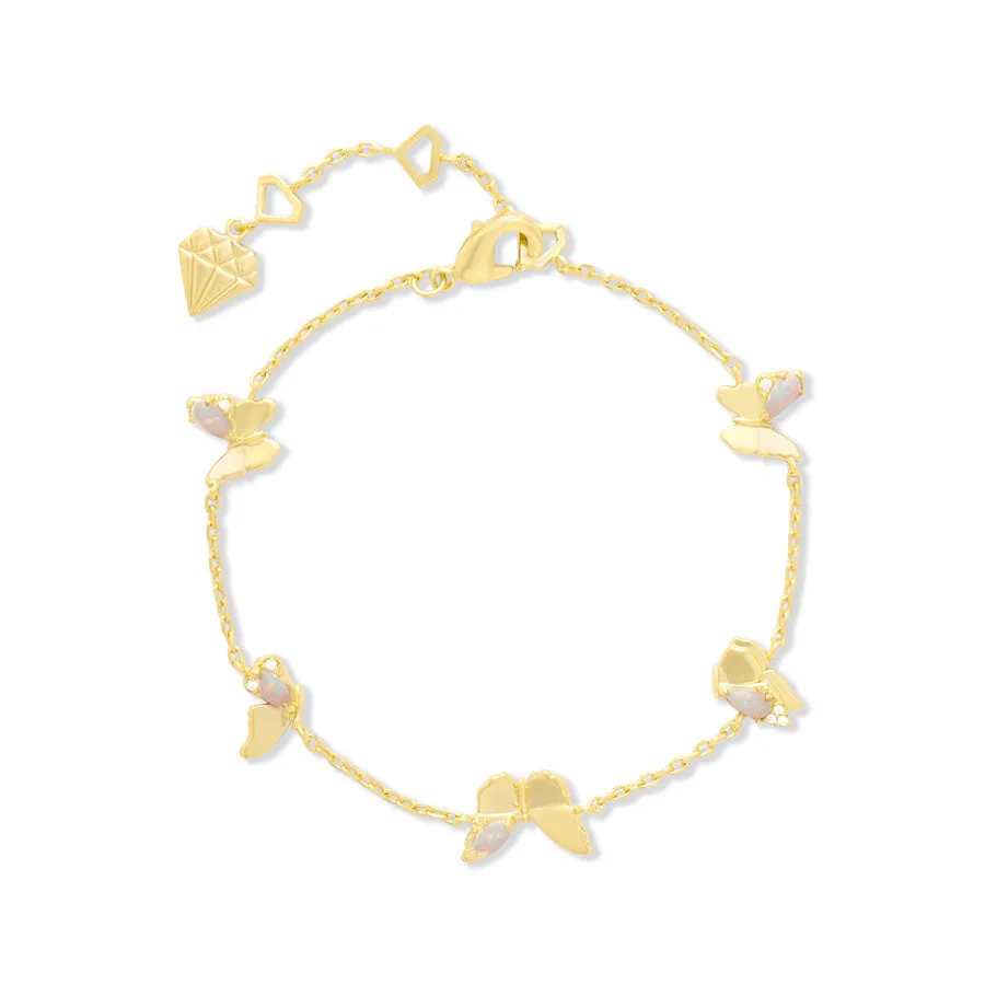 Butterfly Opal Gold Bracelet