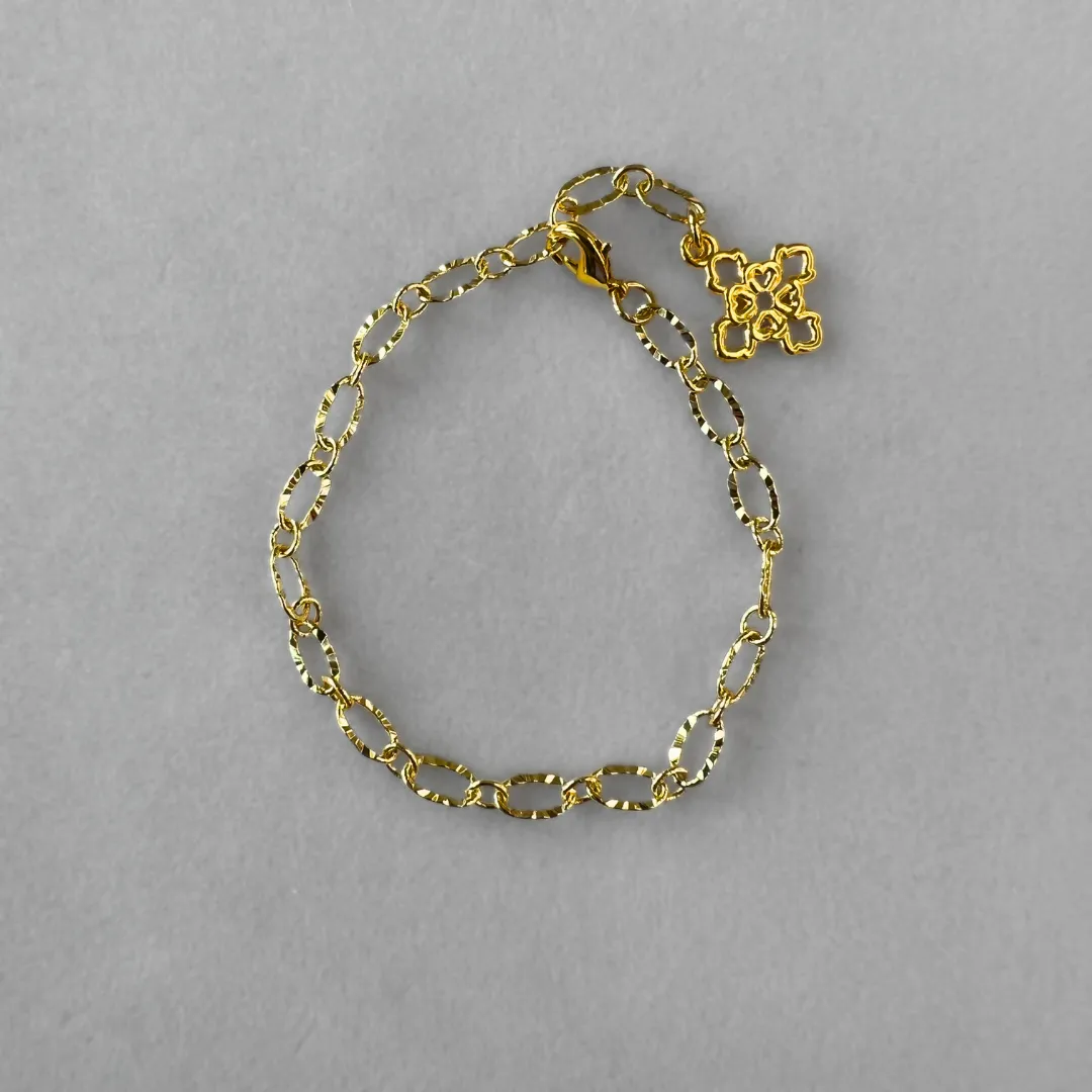 Charm Bar | Oval Chain Bracelet