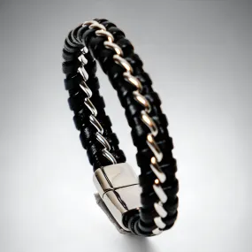 Chokore Metal Leather Bracelet