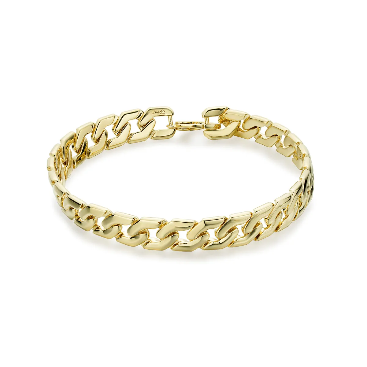 Curb Cuban Serpentine Bracelet