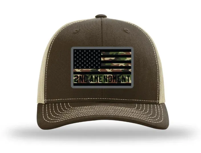 Dally Up 2nd Amendment Patch Ball Cap