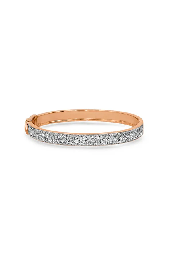 Diamond Cluster Bangle