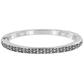 Diamond Hinged Bangle