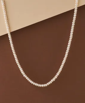 Elegant 1 line Pearl Necklace