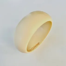 Ella Resin Bangle Vanilla- Small