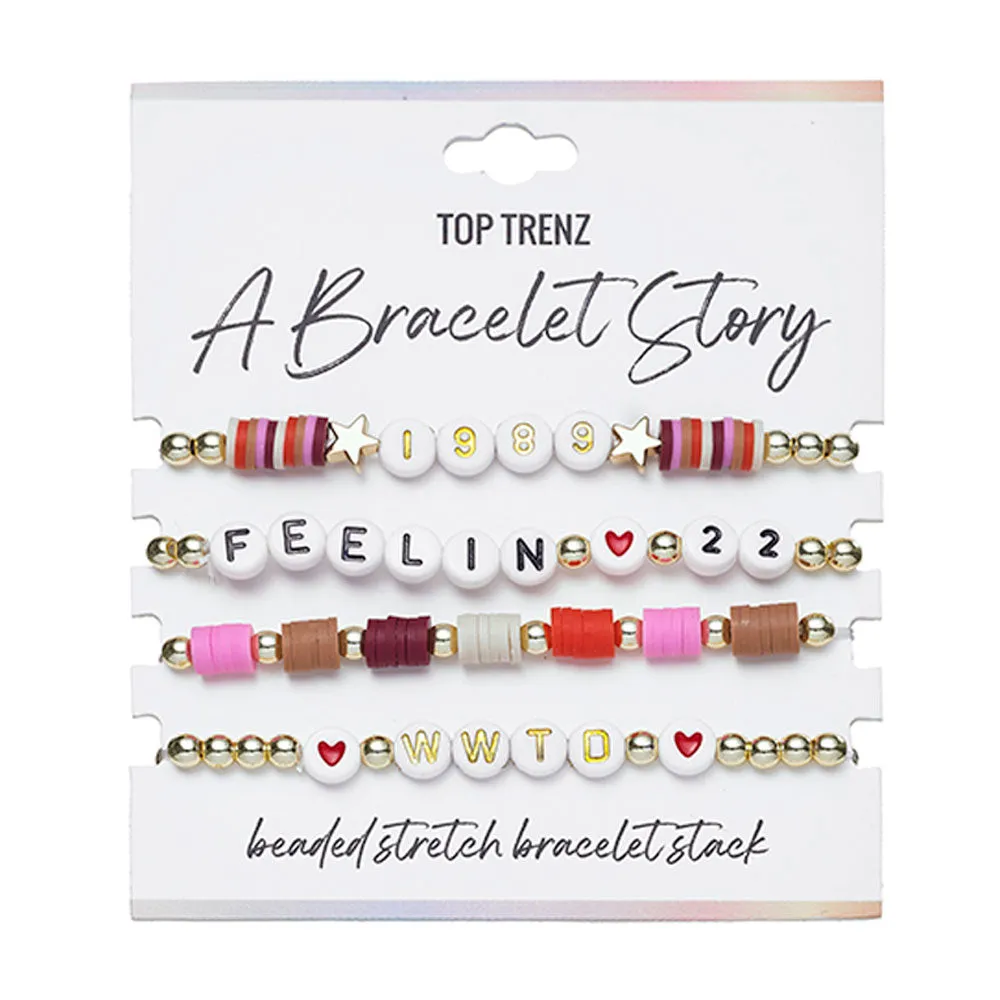 Eras Beaded Friendship Stretch Bracelet Sets