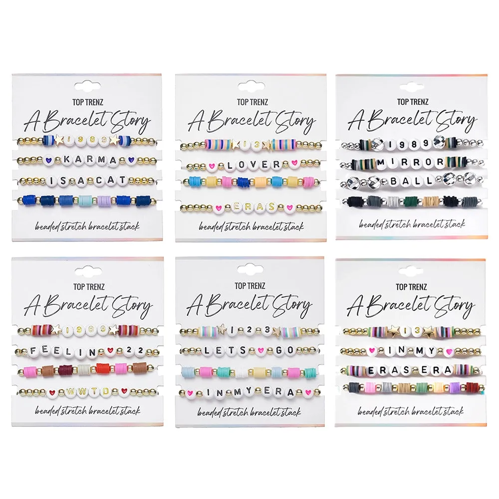 Eras Beaded Friendship Stretch Bracelet Sets