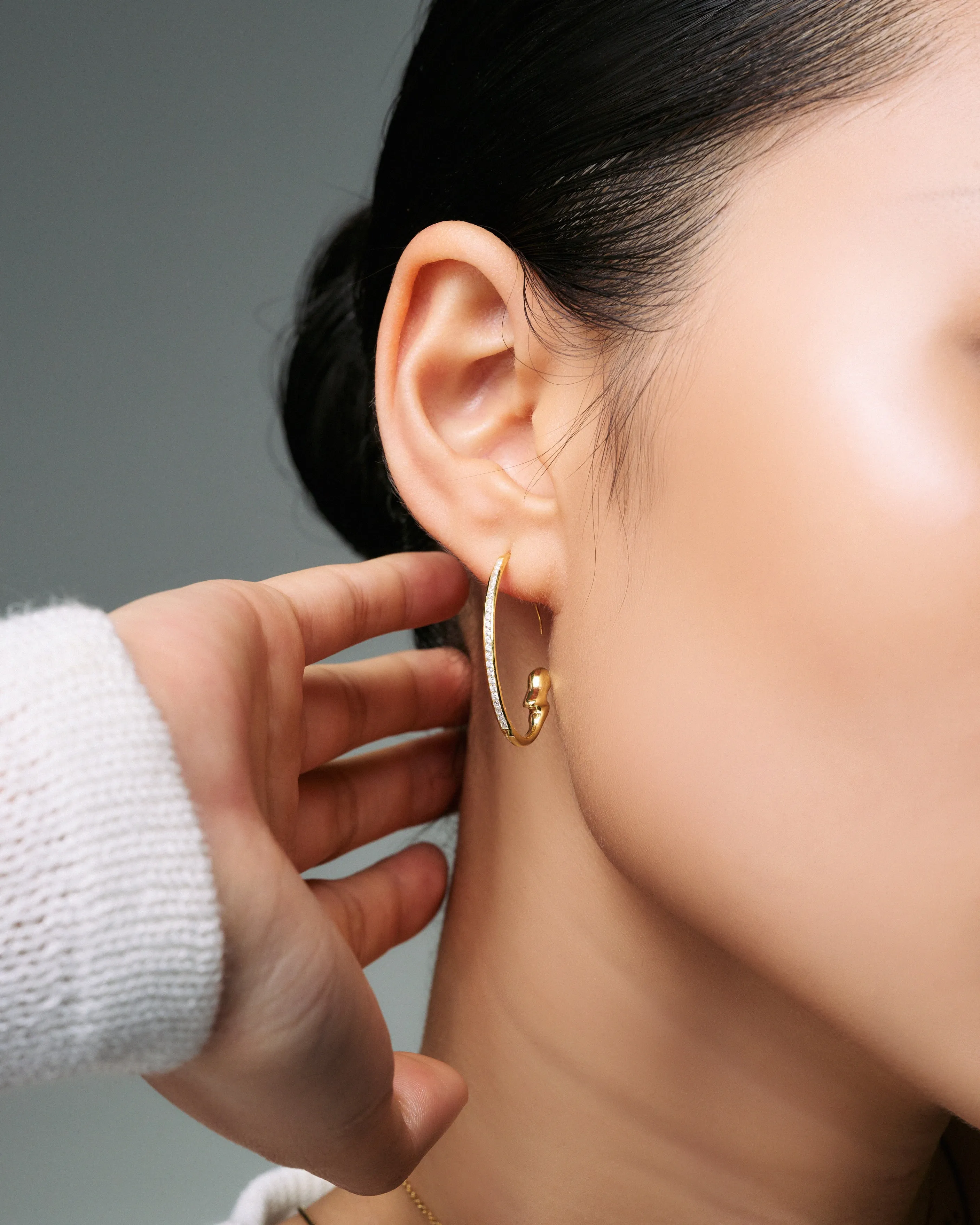 EVER PAVE EARRINGS