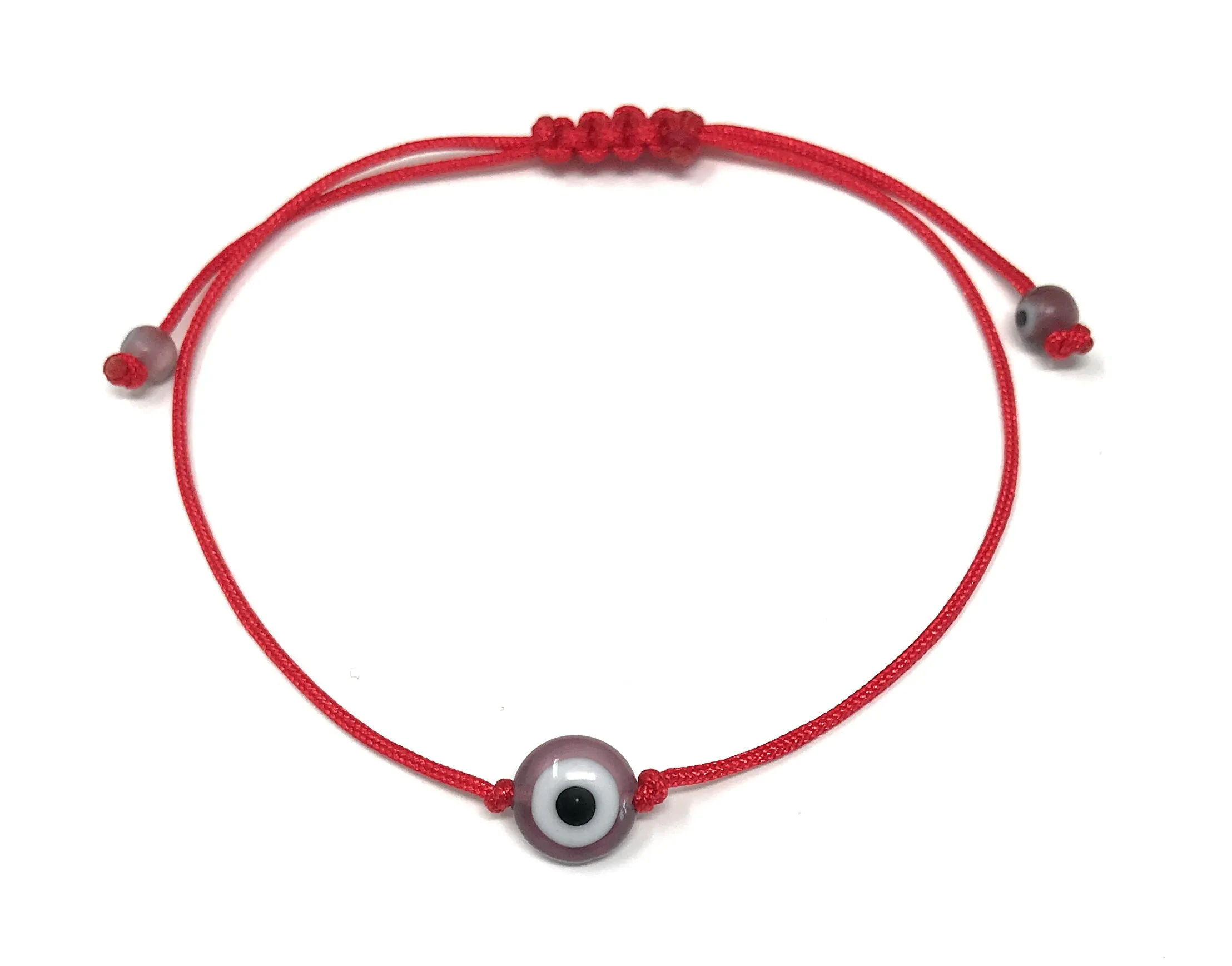 Evil Eye Bracelet Red String Cord Glass Bead