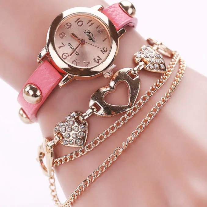 Fashion Love Multi Chain Watch