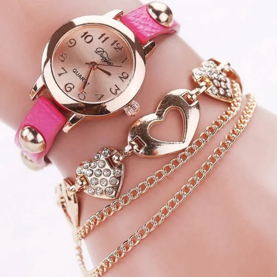 Fashion Love Multi Chain Watch