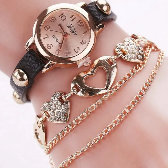 Fashion Love Multi Chain Watch