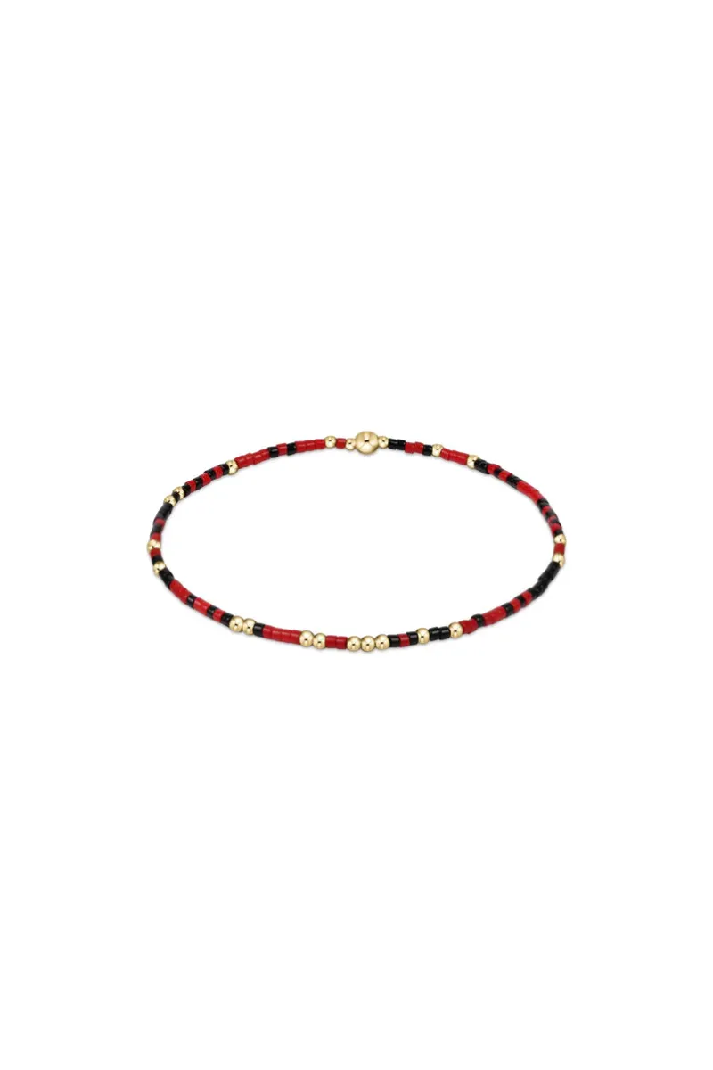 Gameday Hope Unwritten Bracelet - Bright Red-Onyx