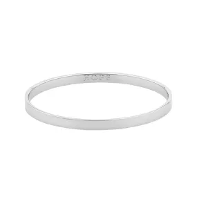 GEORGINI HOPE SILVER 5mm BANGLE