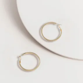 Gold Hoop Earrings