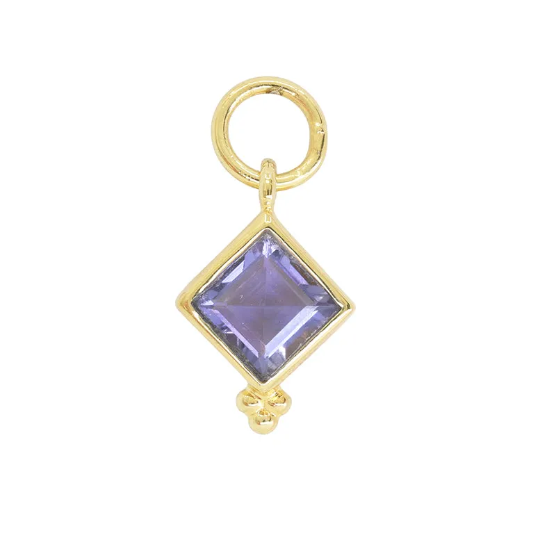 ISLA IOLITE EARRING CHARM