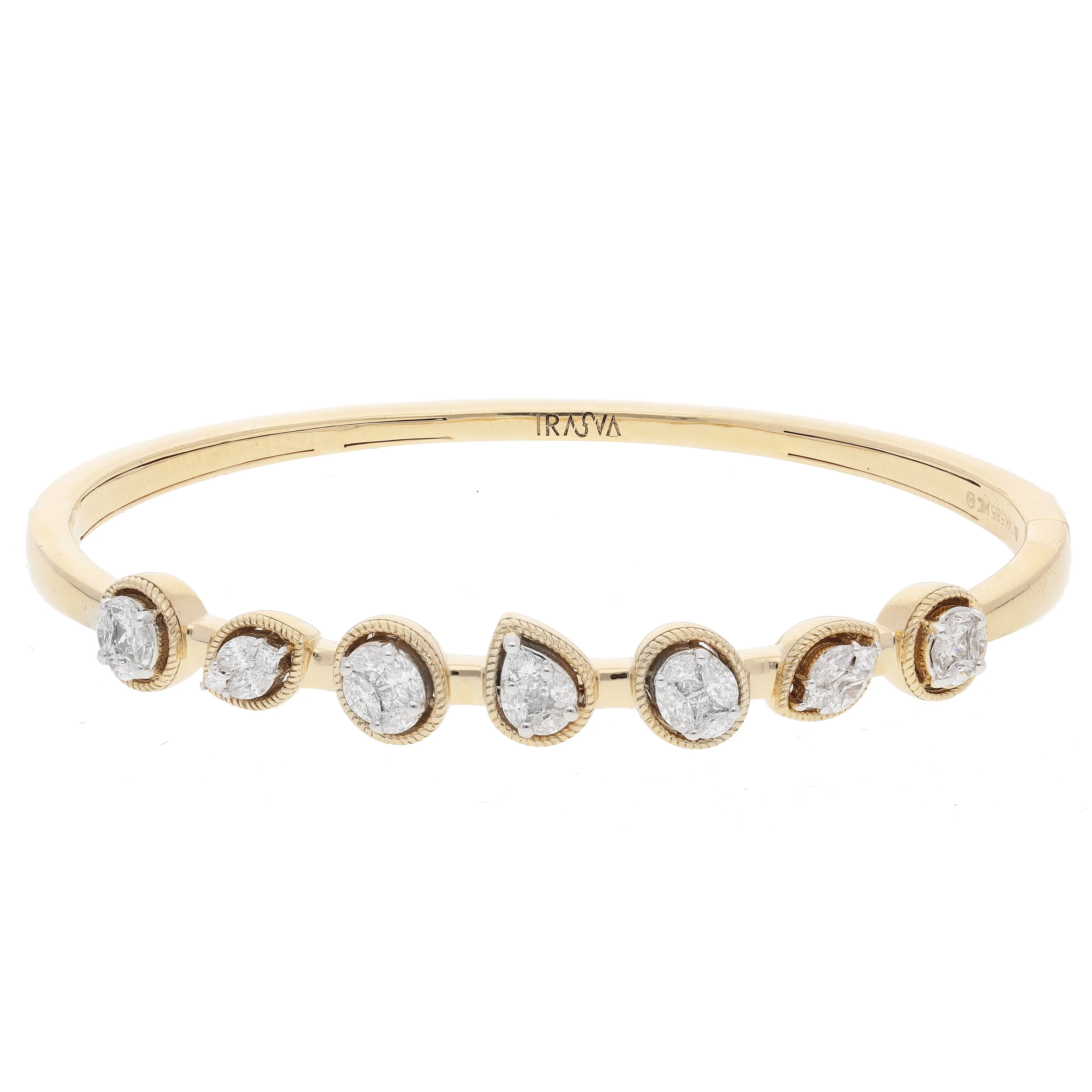 Island Diamond Bangle