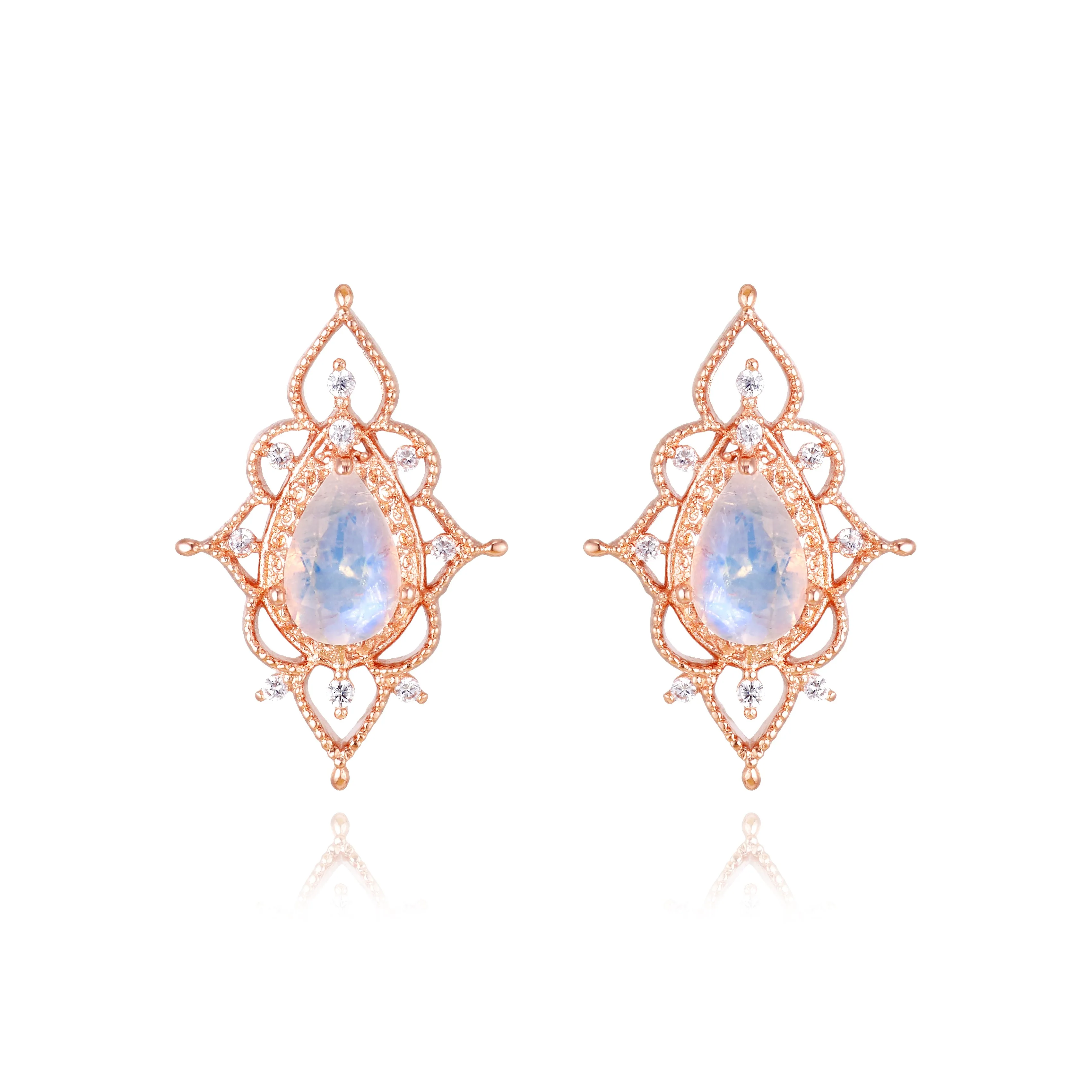 [IU] VICTORIA Moonstone Earrings