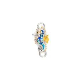 Kovel Blue Opal Small Seahorse Topper