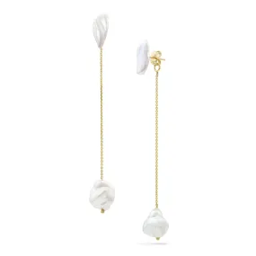 Lagniappe Pearl Drop Earrings