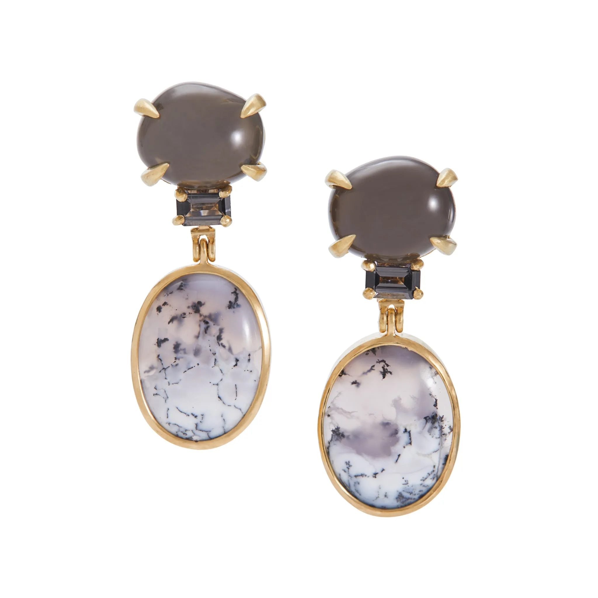 Landscape: Sky, Nimbostratus Earrings