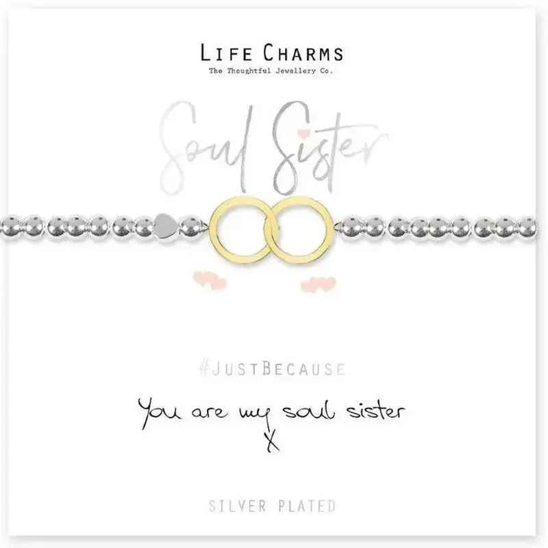 Life Charm Bracelets For Family Members - Assorted Designs