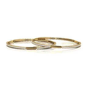 Light Weight Silver Bangle