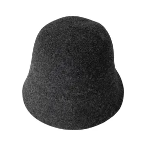 Look by M Bucket Charcoal Wool Hat (Women's)