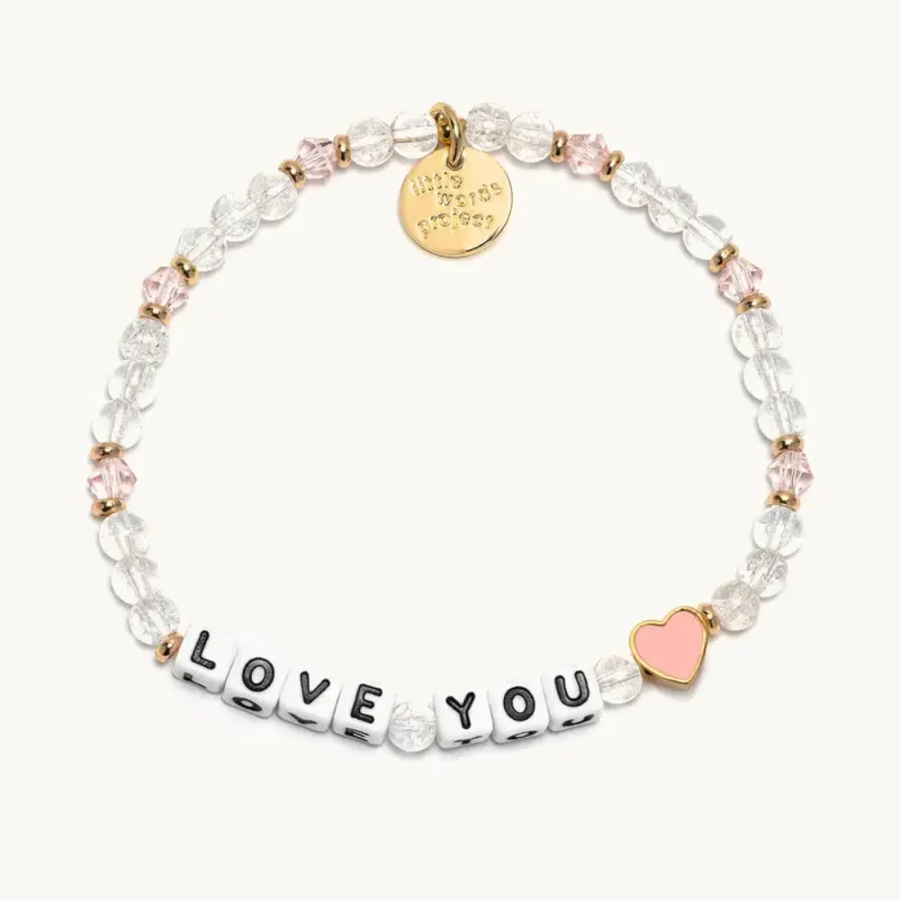 Love You Heart Bracelet