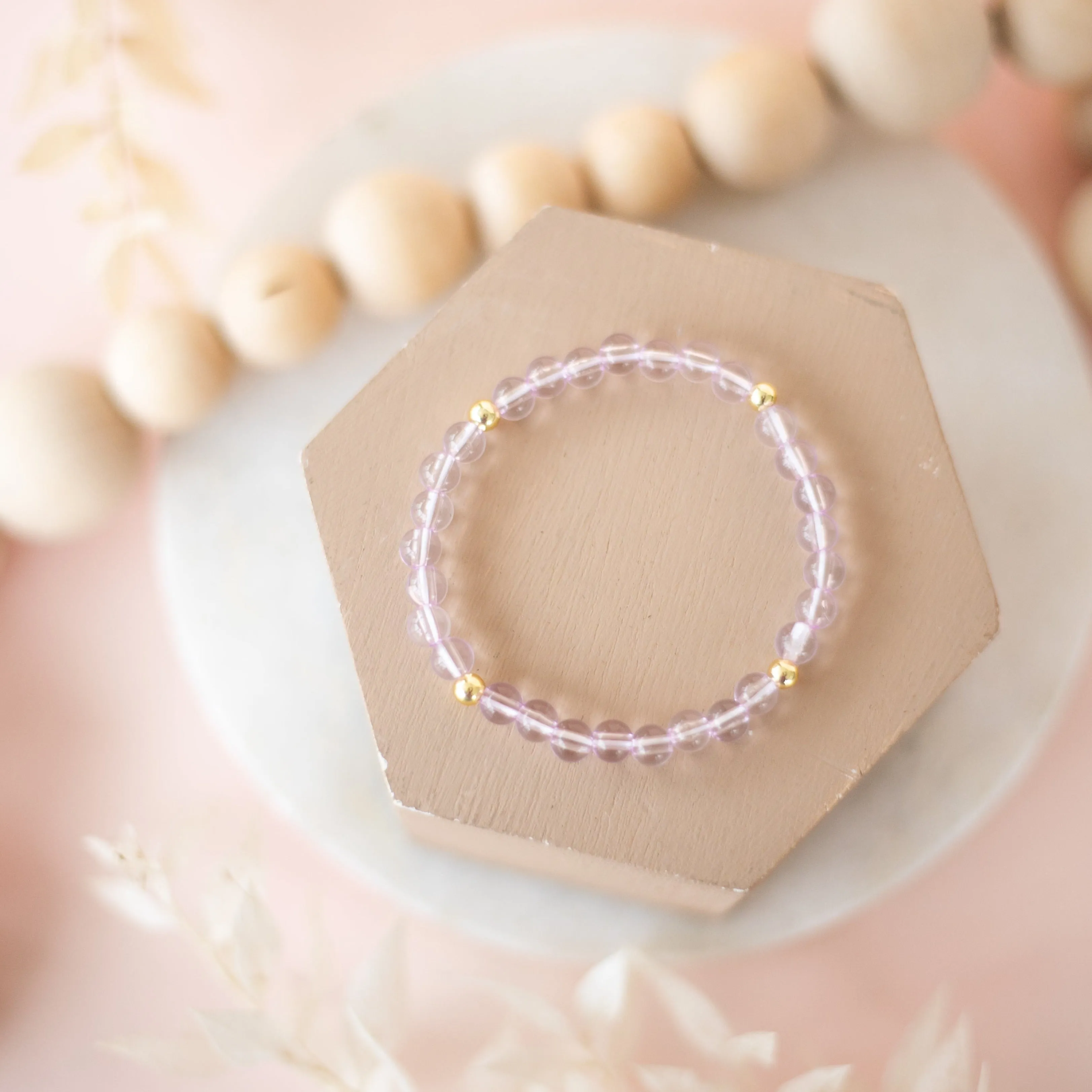 Mini Bubble Bracelet: Lavender